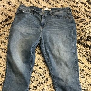 Levi Strauss signature capri size 18 34 jeans